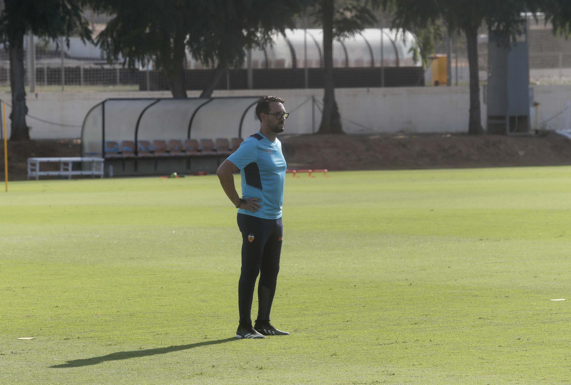 Entrenamiento matinal del Valencia CF 9-9-21