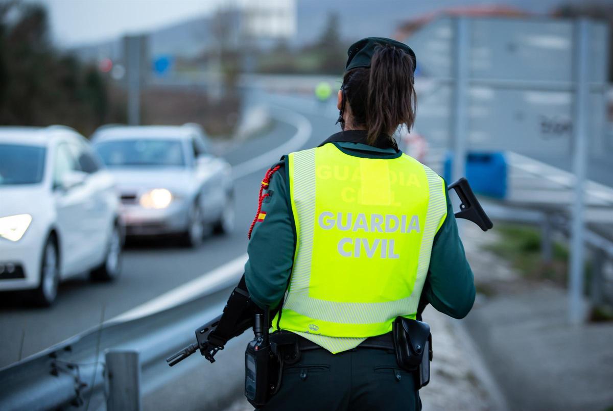 Control de la Guardia Civil, en una imagen de archivo