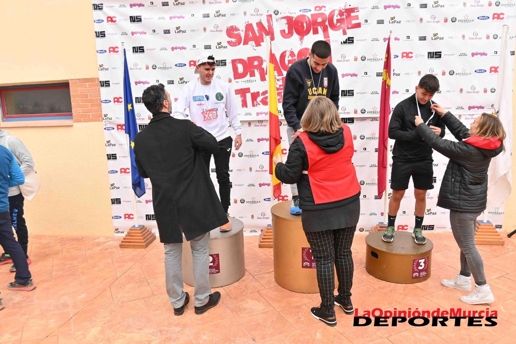 FOTOS: los podios de la San Jorge Dragon Trail