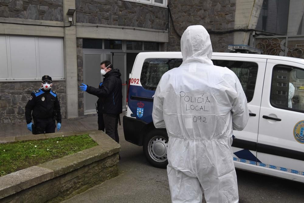 Abierto el albergue de Riazor por el coronavirus