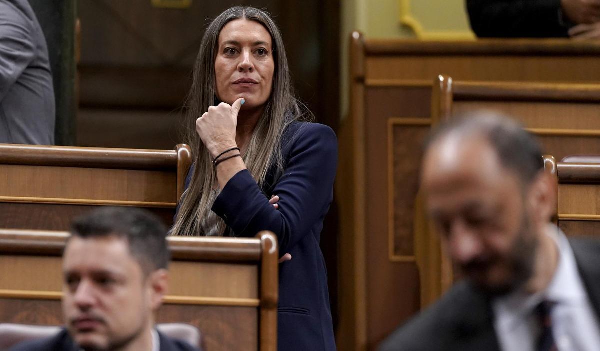 Miriam Nogueras, Junts. Pleno en el Congreso de los Diputados.