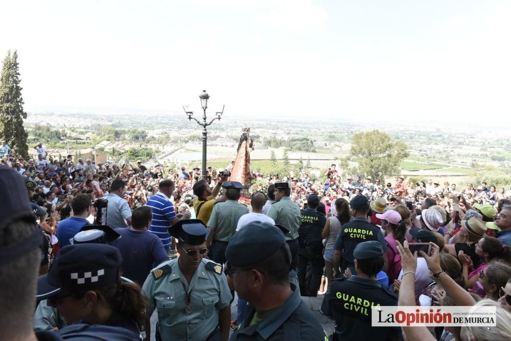 Romería de la Virgen de la Fuensanta: Llegada al S