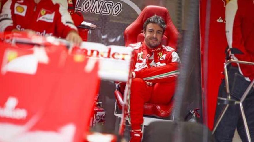 Fernando Alonso, en Melbourne.