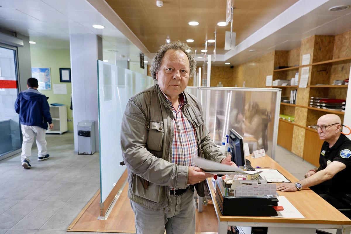 Miguel Ángel Mejido,en la sede de Emvisa.