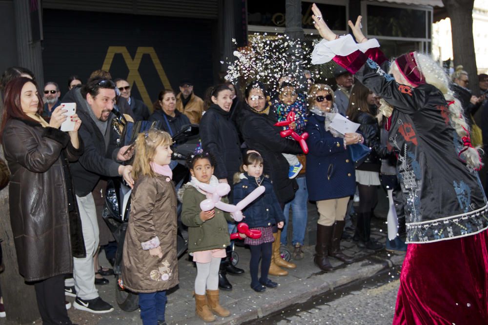 Cabalgata de las Reinas Magas en Valencia 2017