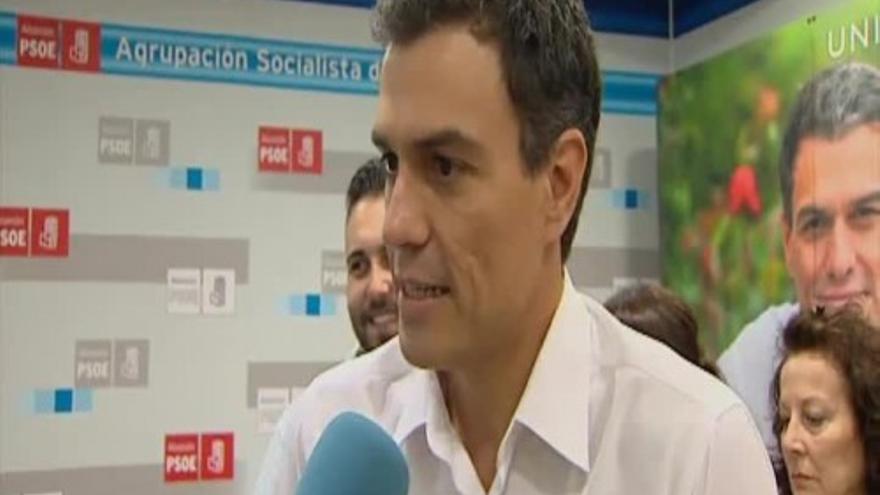 Pedro Sánchez anuncia su candidatura a la Secretaría General del PSOE