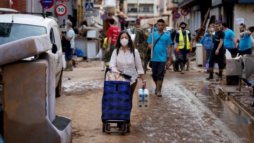 Los voluntarios de la tragedia