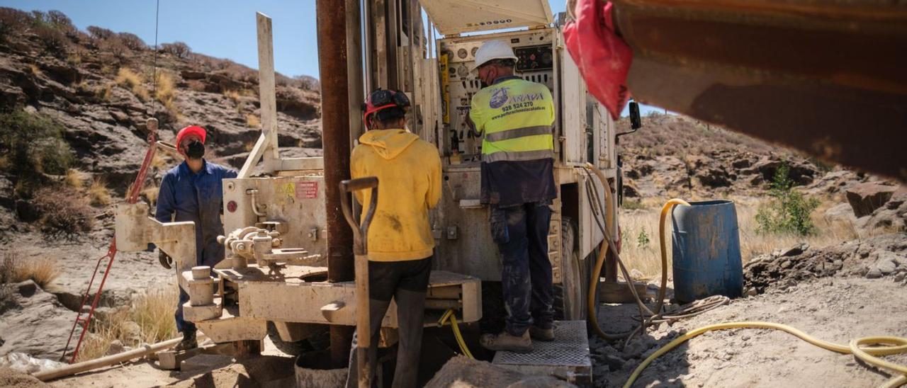 Obras en el CAT de Arico el pasado mes de junio.