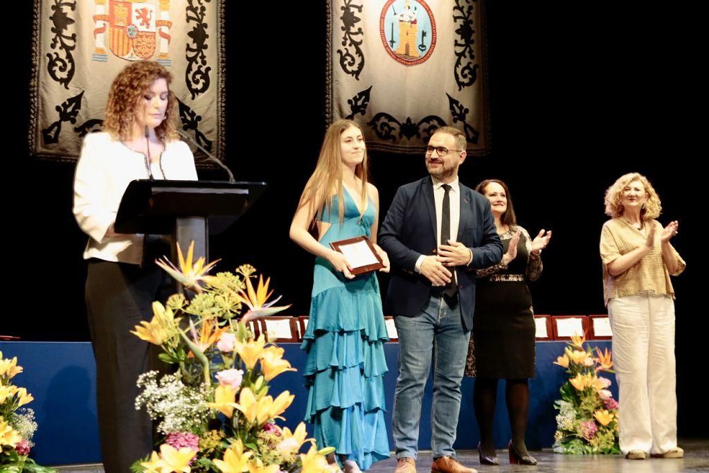 Entrega de distinciones al alumnado en Lorca