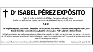 Dª Isabel Pérez Expósito