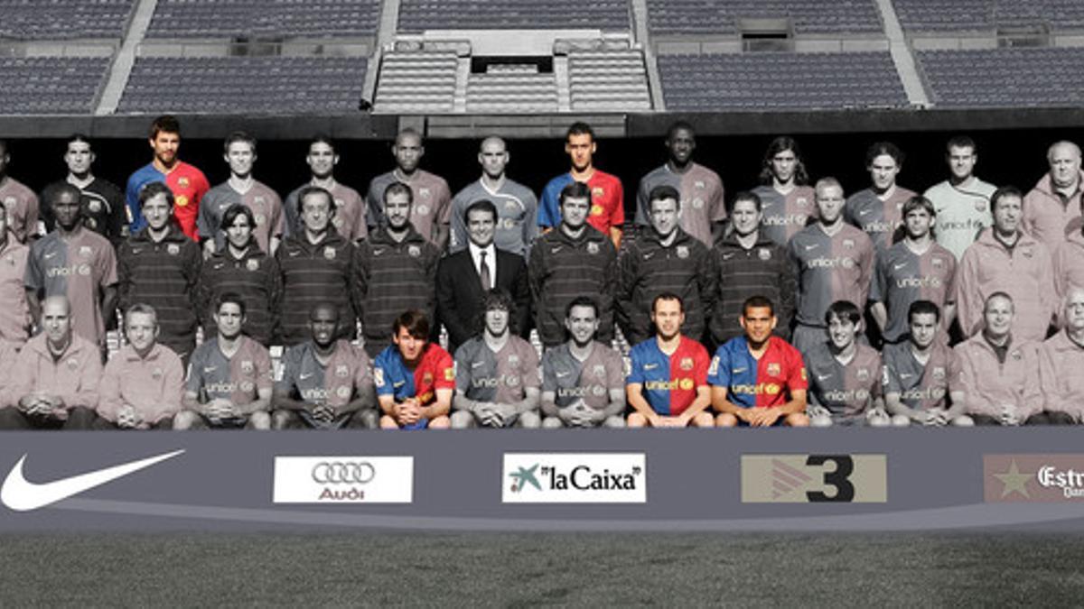 Cinco jugadores de la plantilla 2008-2009 permanecen en el Barça