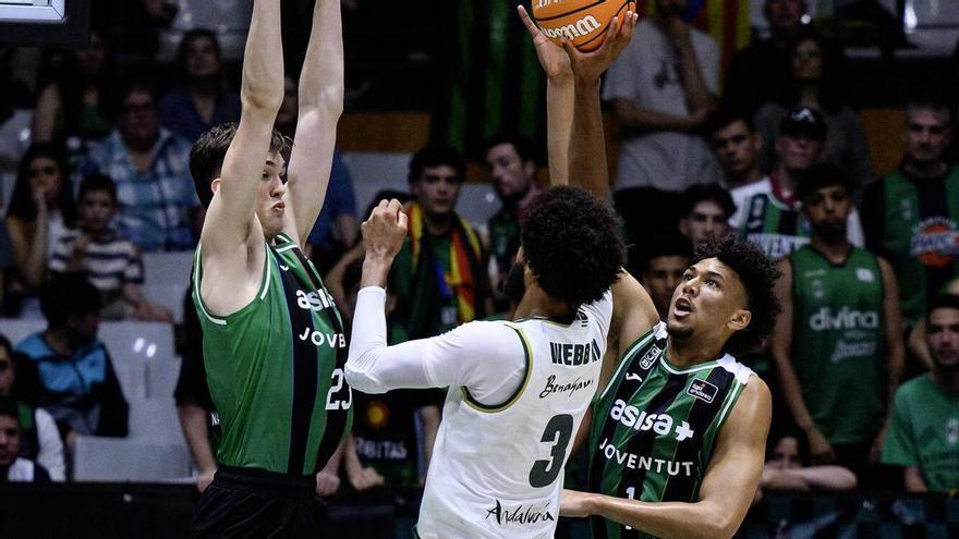 Suspendido el Joventut - Unicaja en el descanso con 53-33 en el marcador