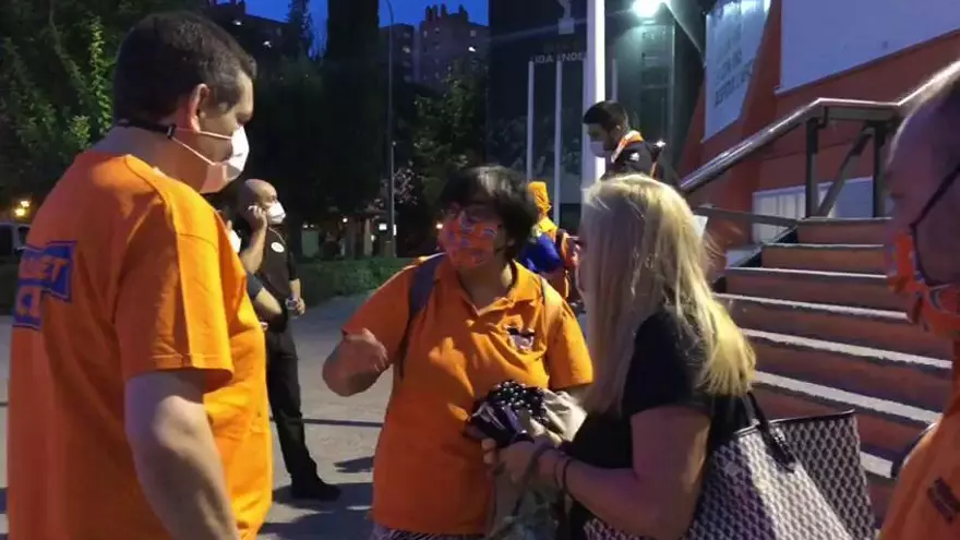 Así ha sido la vuelta de los aficionados de Valencia Basket a la Fonteta
