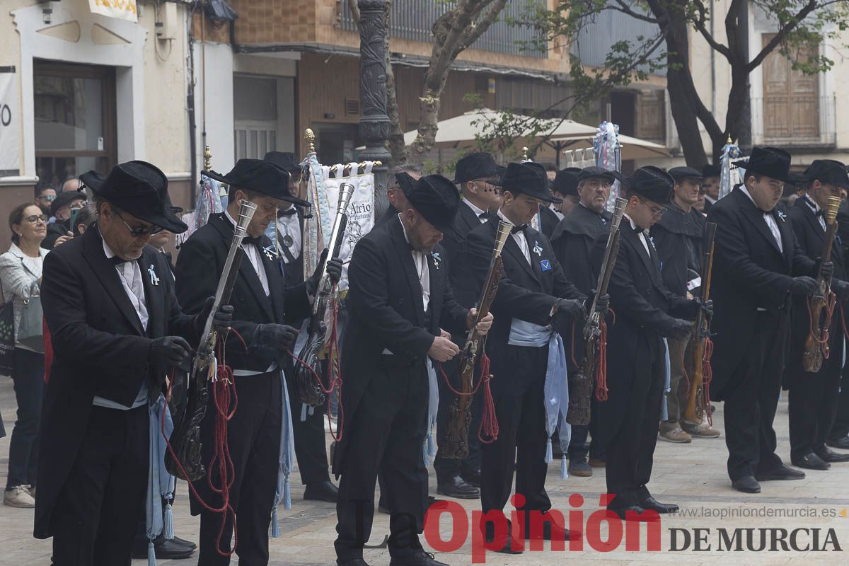 Las Fiestas de Yecla y peregrinos de Lorca llegan a Caravaca