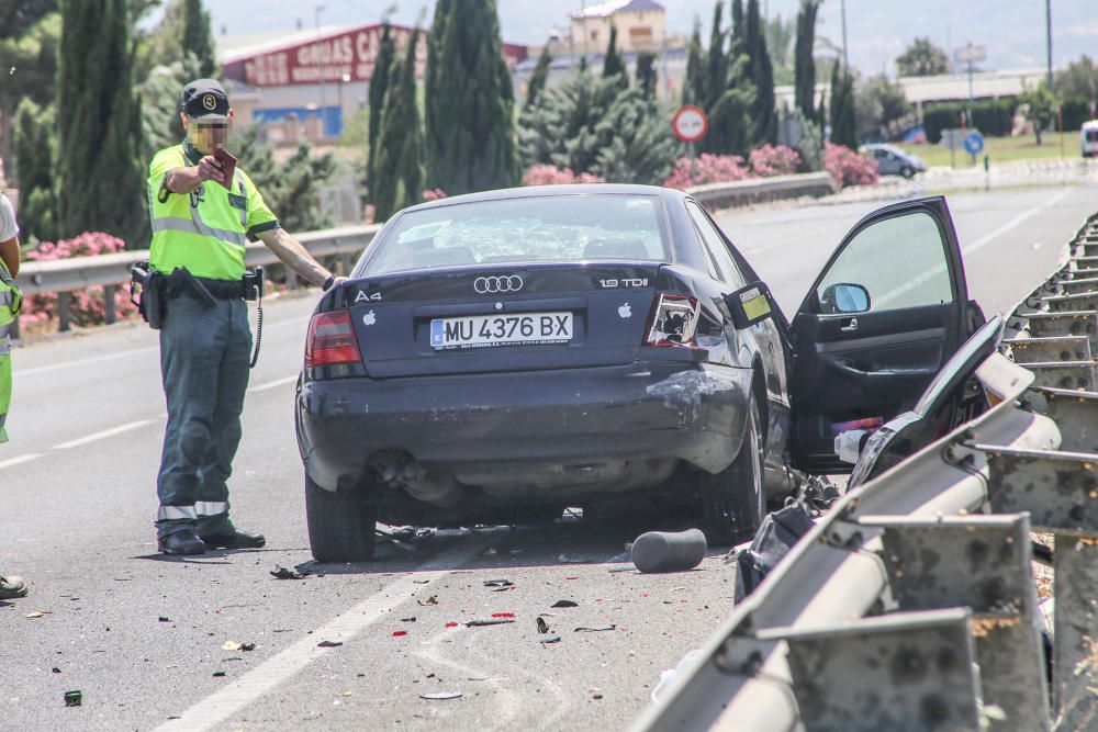 Ocho heridos en un accidente de tráfico en Callosa