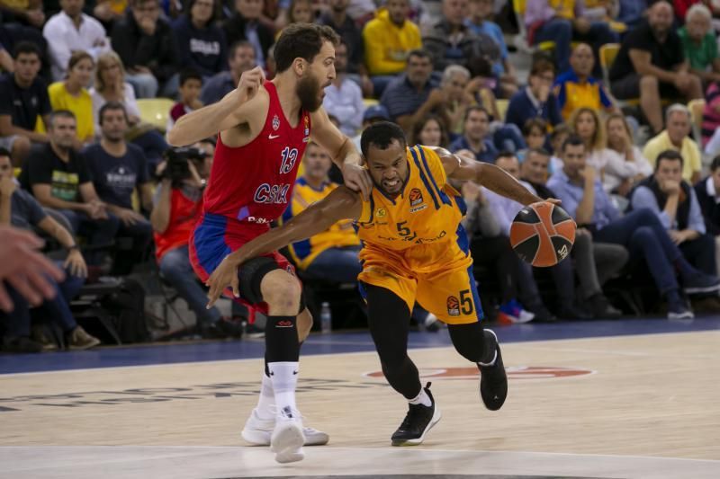 26.10.18. Las Palmas de Gran Canaria. Baloncesto Euroliga temporada 2018-19. Herbalife Gran Canaria - CSKA Moscú. Gran Canaria Arena. Foto Quique Curbelo  | 26/10/2018 | Fotógrafo: Quique Curbelo