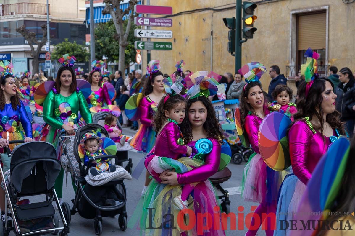 Los niños toman las calles de Cehegín en su desfile de Carnaval