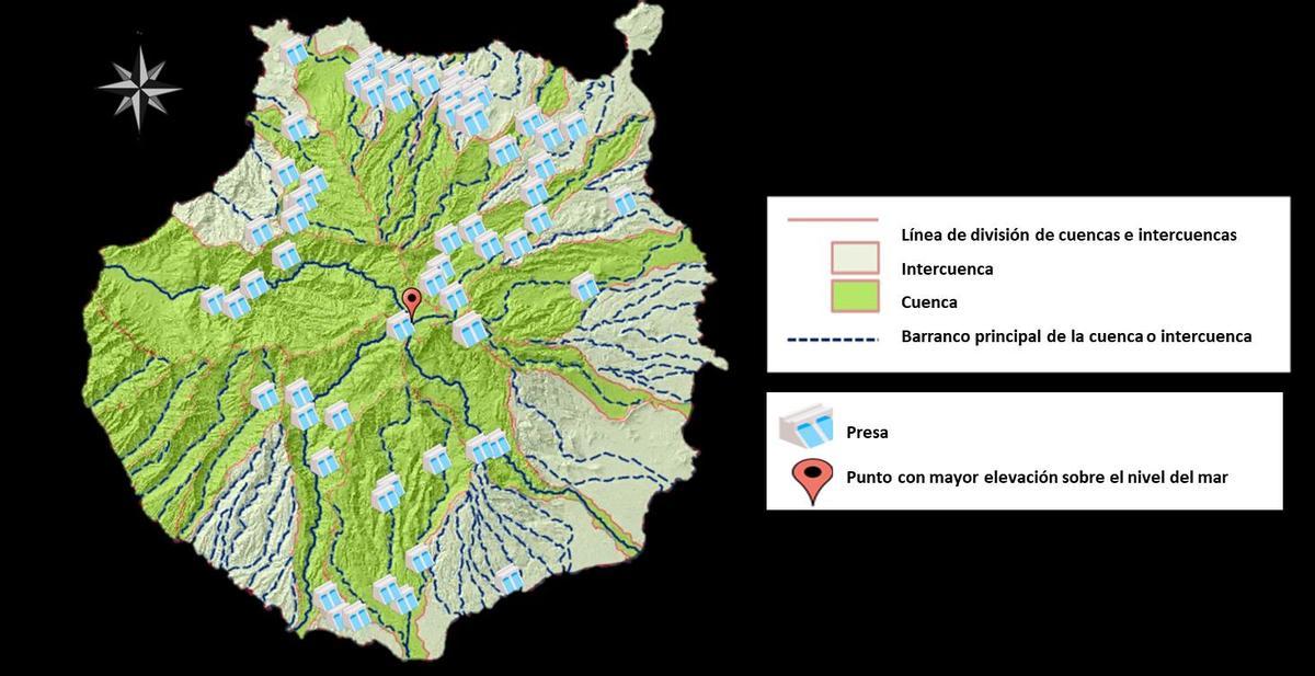 Un ingeniero de la ULPGC analiza en su tesis doctoral el potencial de las presas grancanarias para construir centrales hidroeléctricas