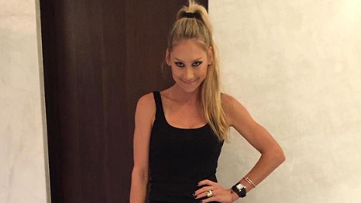 Anna Kournikova enseña su &quot;barriguita&quot; de embarazada en Instagram