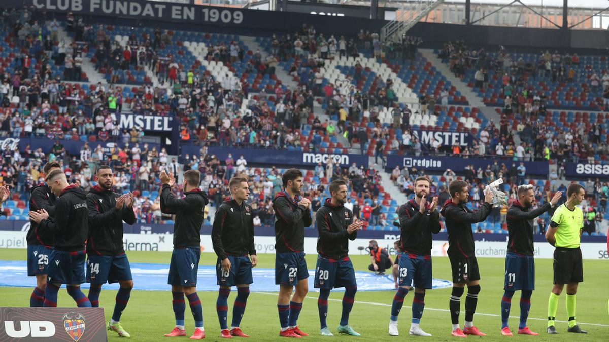 El once del Levante UD.