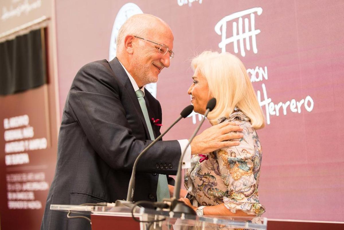 Juan Roig y Hortensia Herrero.