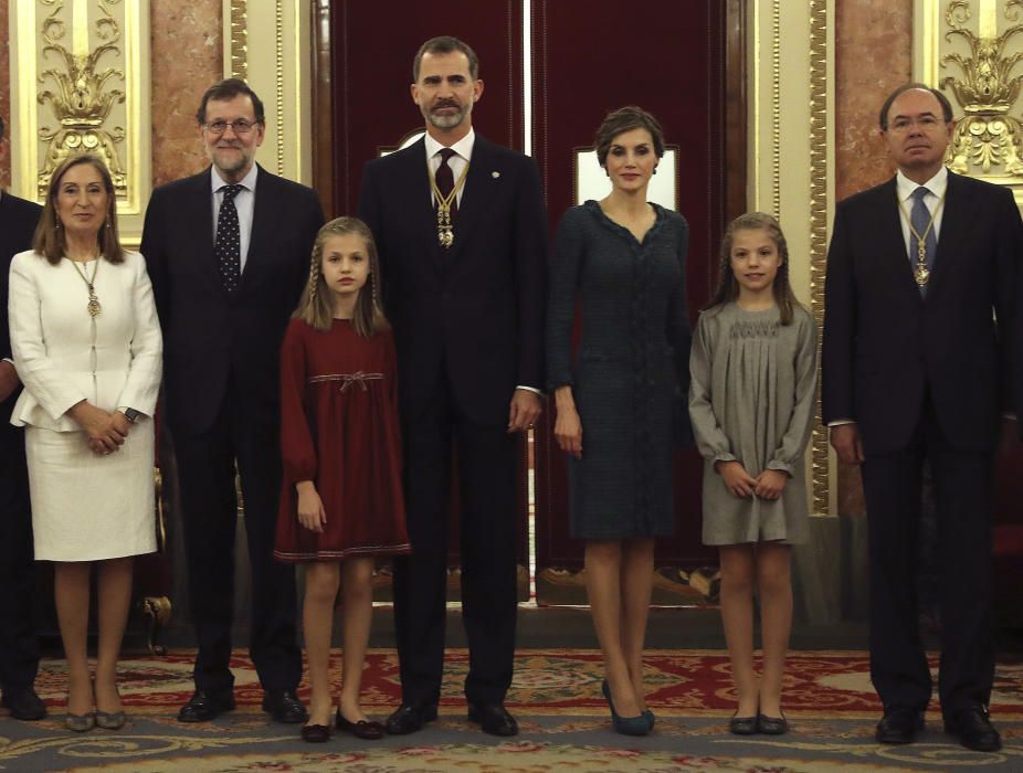 Leonor y Sofía, protagonistas en el Congreso