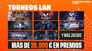 DreamHack Valencia anuncia los premios de sus torneos LAN