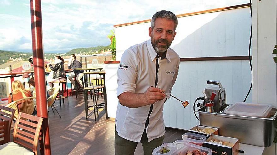 Tapas de un Estrella Michelin en el cielo de Ourense