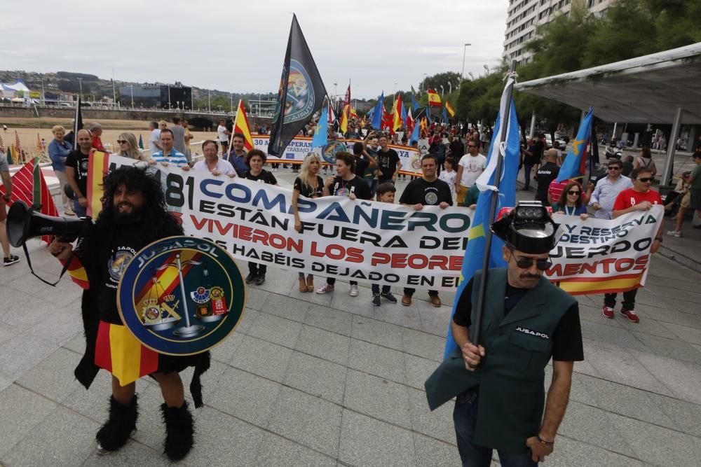 Manifestación Policías y Guardias Civiles