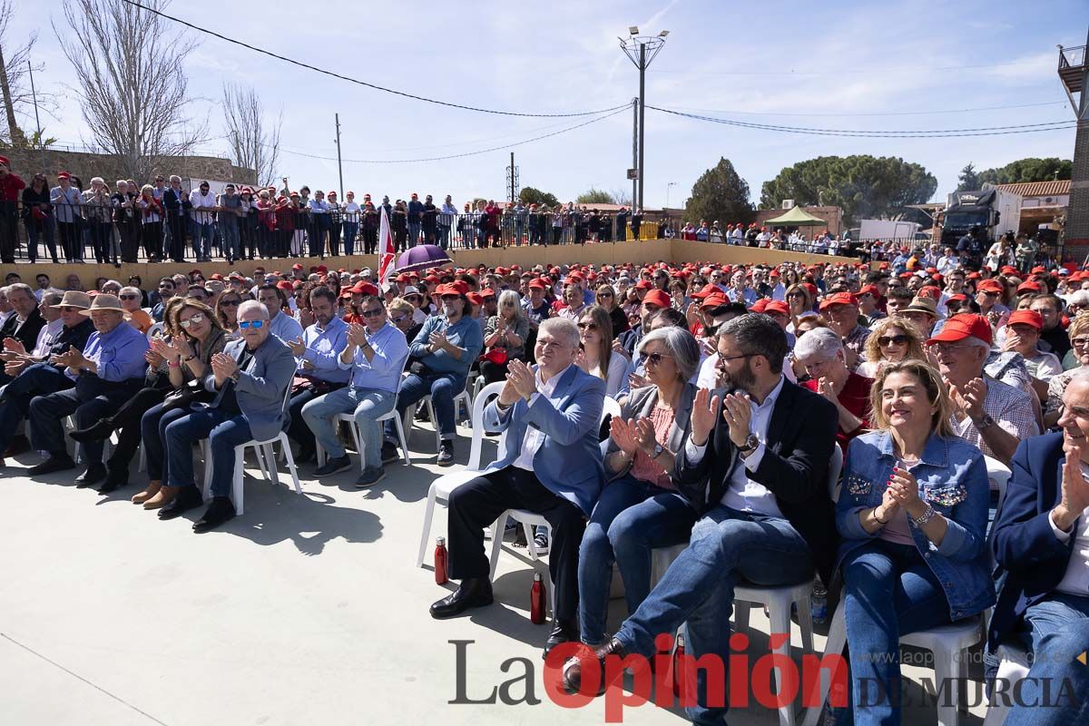 Presentación de José Vélez como candidato del PSOE a la presidencia de la Comunidad