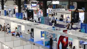 Varias empresas expuestas en una de las ediciones pasadas del congreso BIOSPAIN