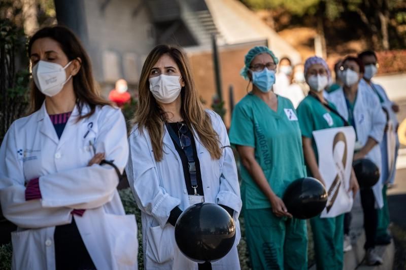Huelga de médicos en el Hospital Nuestra Señora de La Candelaria
