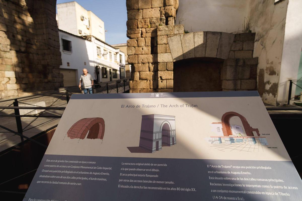 Fotogalería | El Arco de Trajano de Mérida