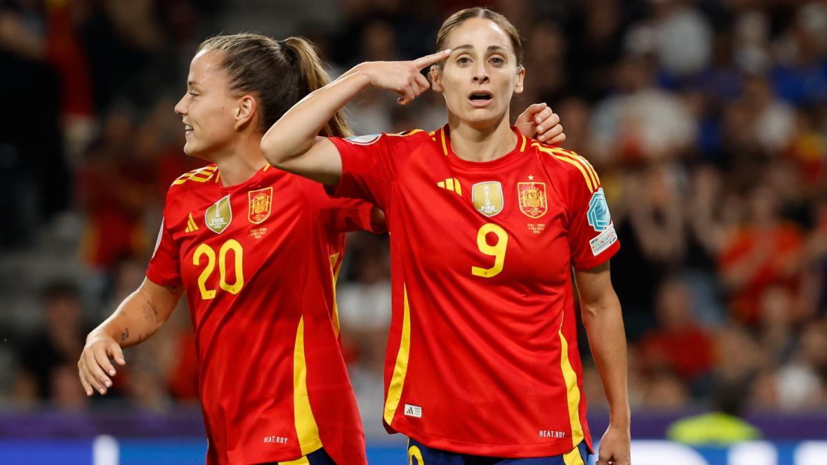 Esther termina la Eurocopa Femenina como máxima goleadora