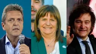 Milei, Massa y Bullrich: quién es quién en las elecciones de Argentina