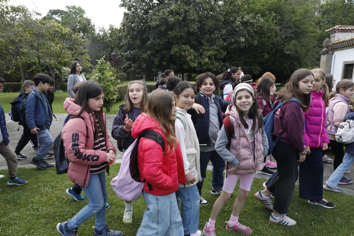 Avilés. Parque Ferrera. Día de Les Lletres
