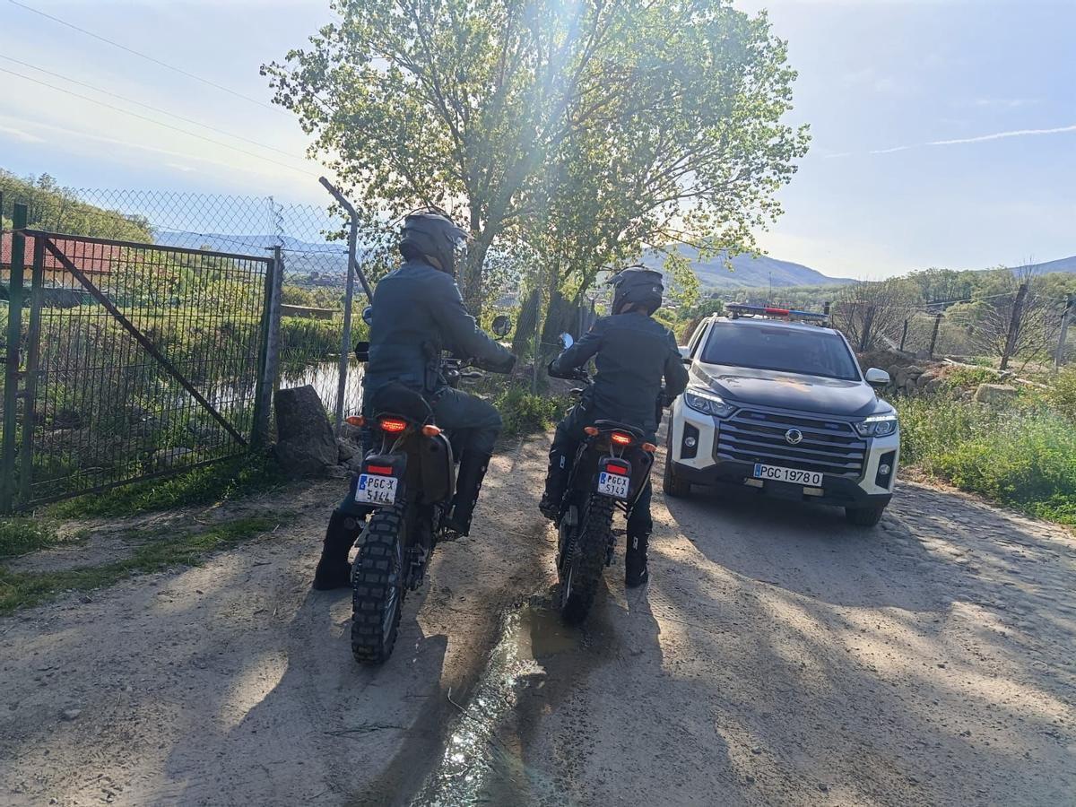 Galería | Así van las batidas para encontrar al desaparecido en Jarandilla de la Vera