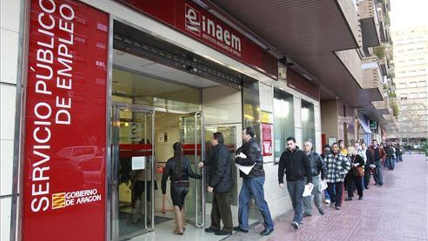 El paro creció en julio en Aragón un 1,08% hasta los 67.211 desempleados