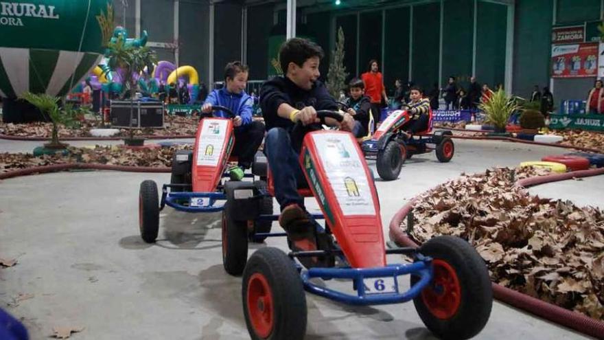 Circuito de vehículos a pedales.