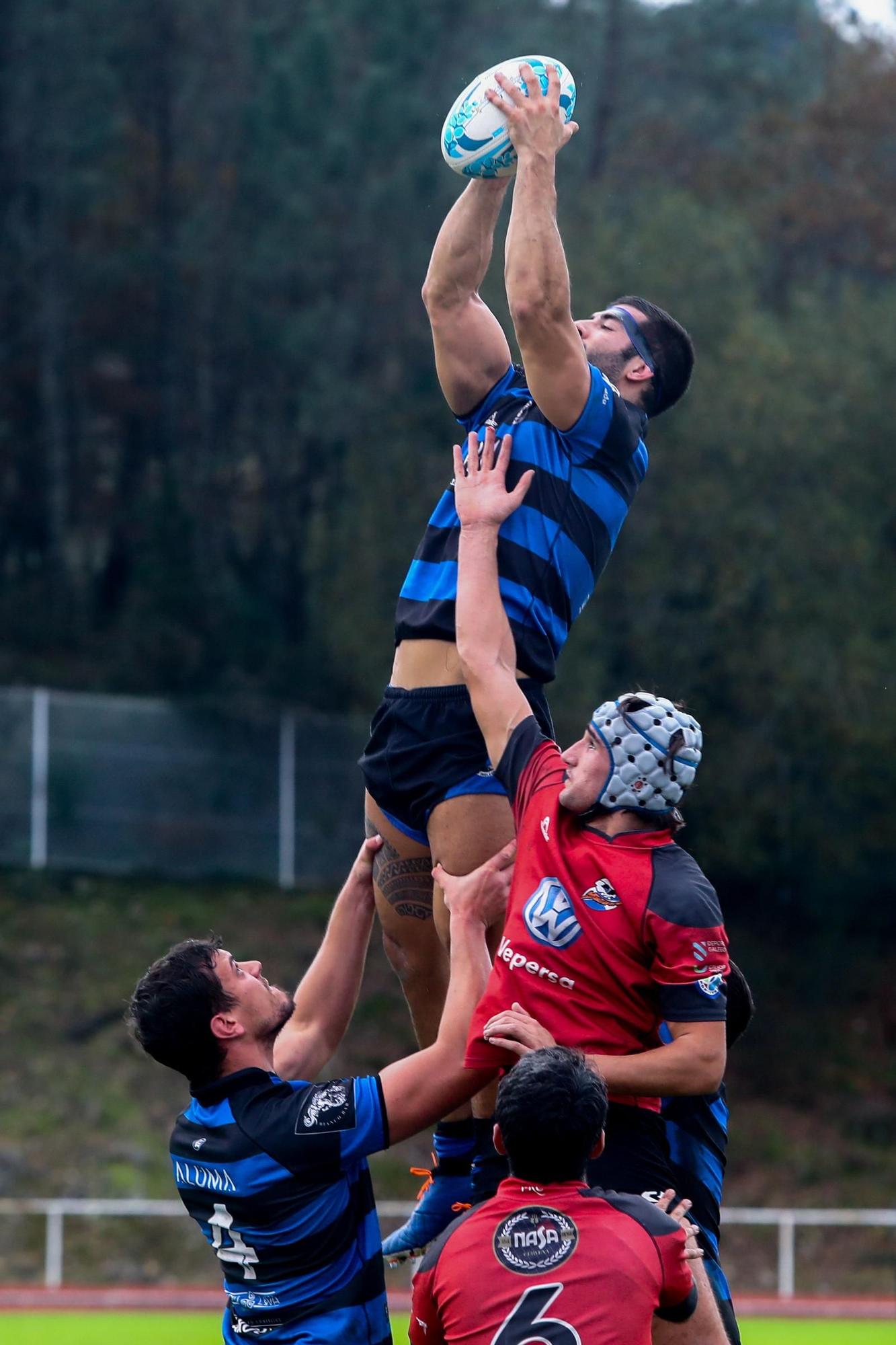 Las mejores imágenes de la victoria del Os Ingleses ante el Pontevedra Rugby Club