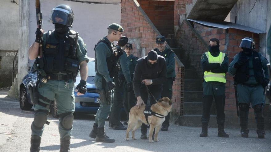 Ingresan en A Lama cuatro detenidos en O Vao