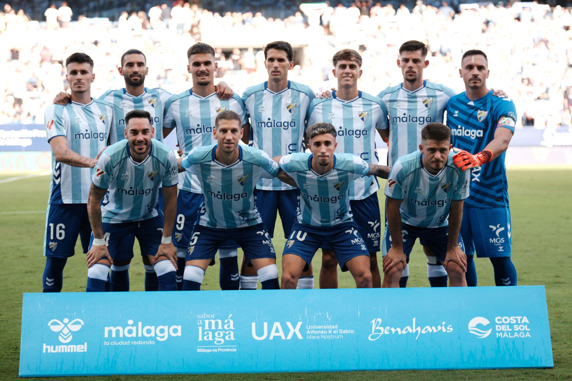 Imágenes del Málaga - Cadiz de LaLiga Hypermotion en La Rosaleda