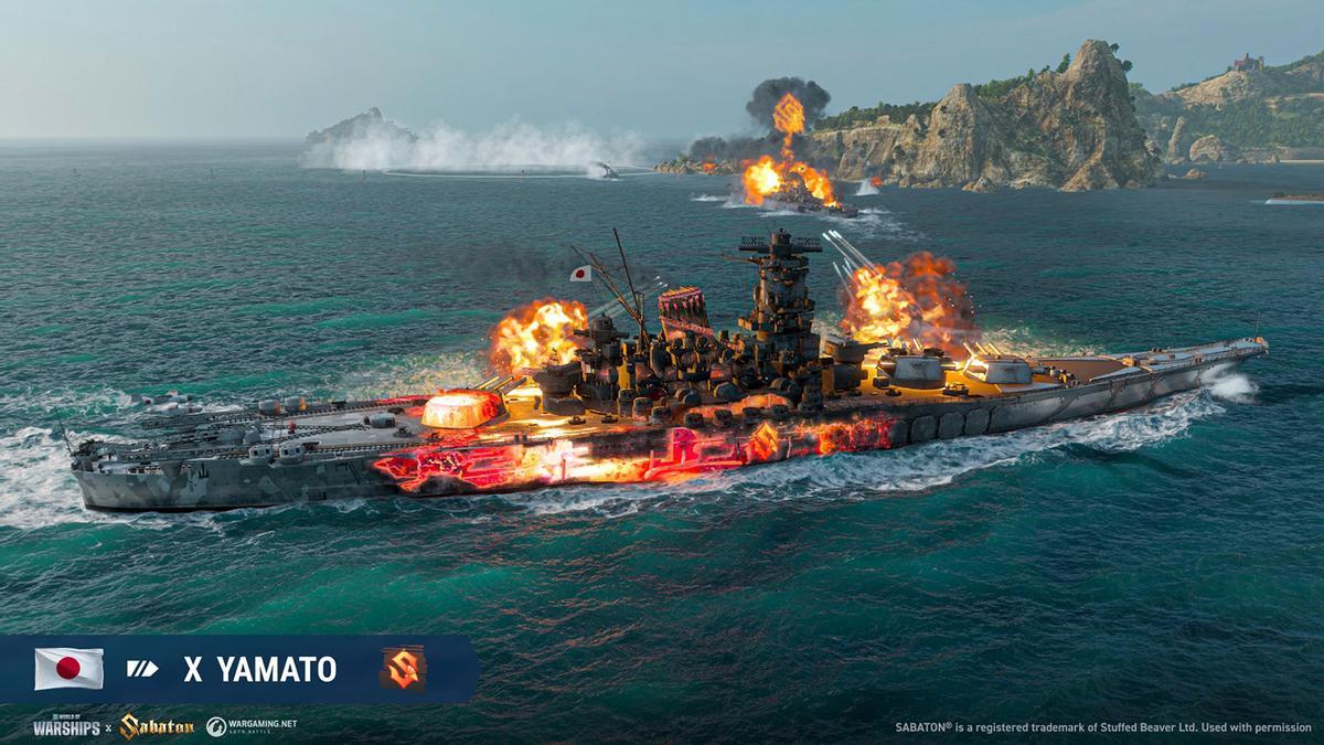 El nuevo barco Yamato en World of Warships