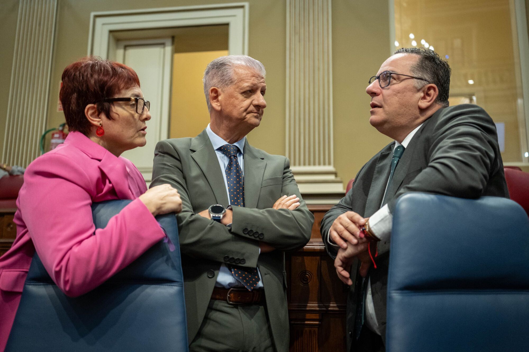 Pleno del Parlamento de Canarias.