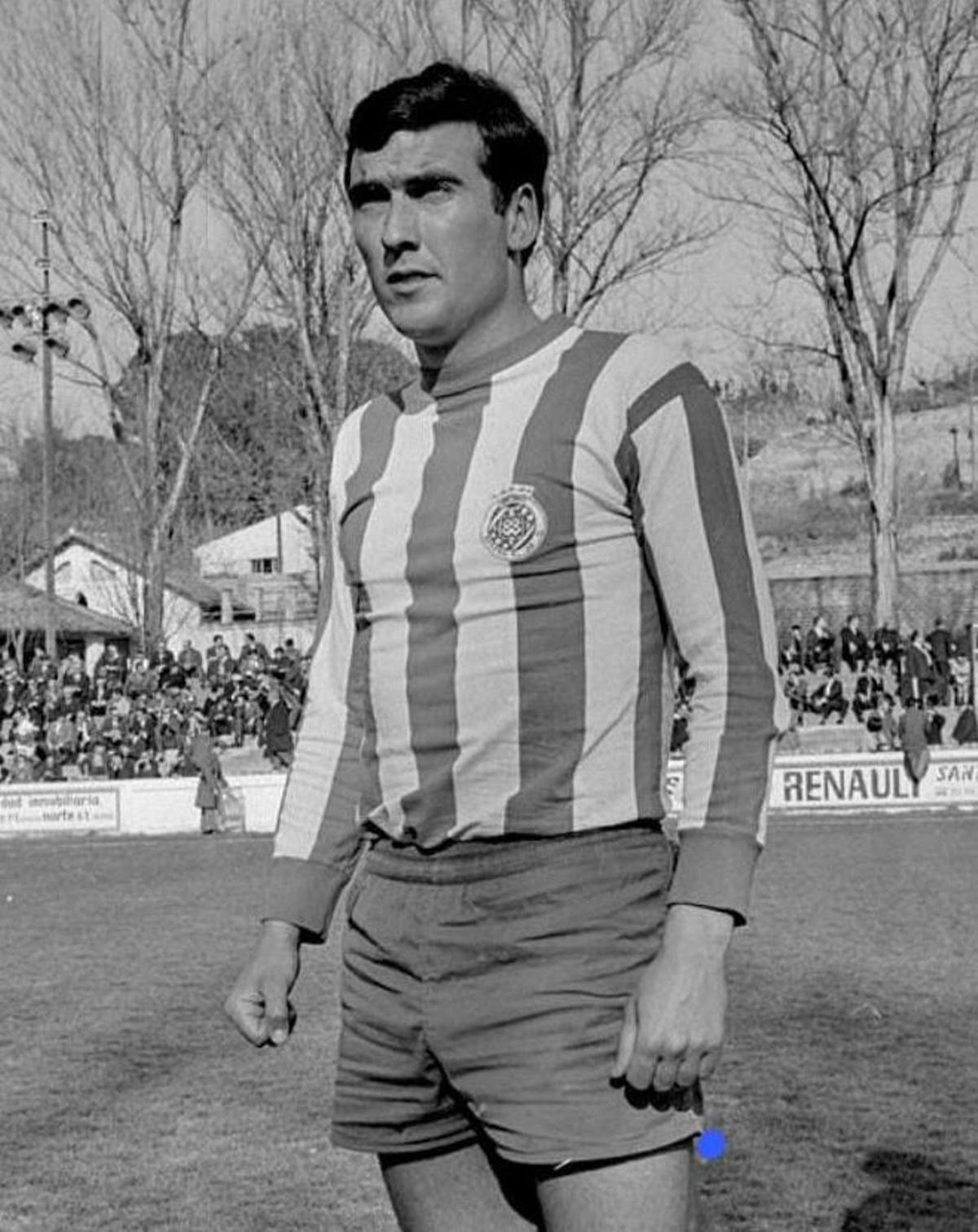 Farriol Danés, en l’època de jugador del Girona.