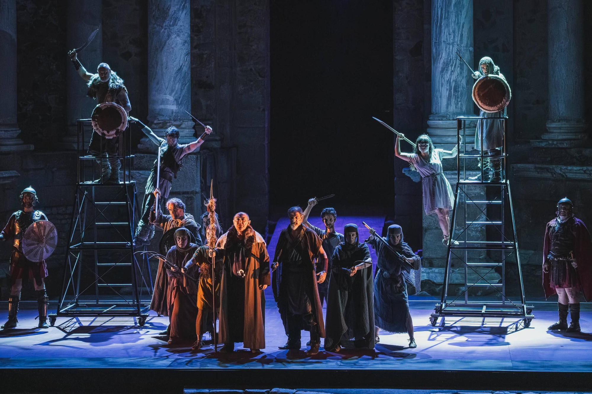 Fotogalería | El cerco de Numancia en el Teatro Romano de Mérida
