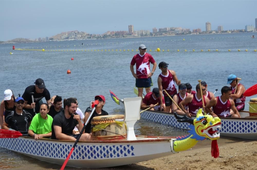 Liga Autonómica de Piragüismo en Playa Paraíso