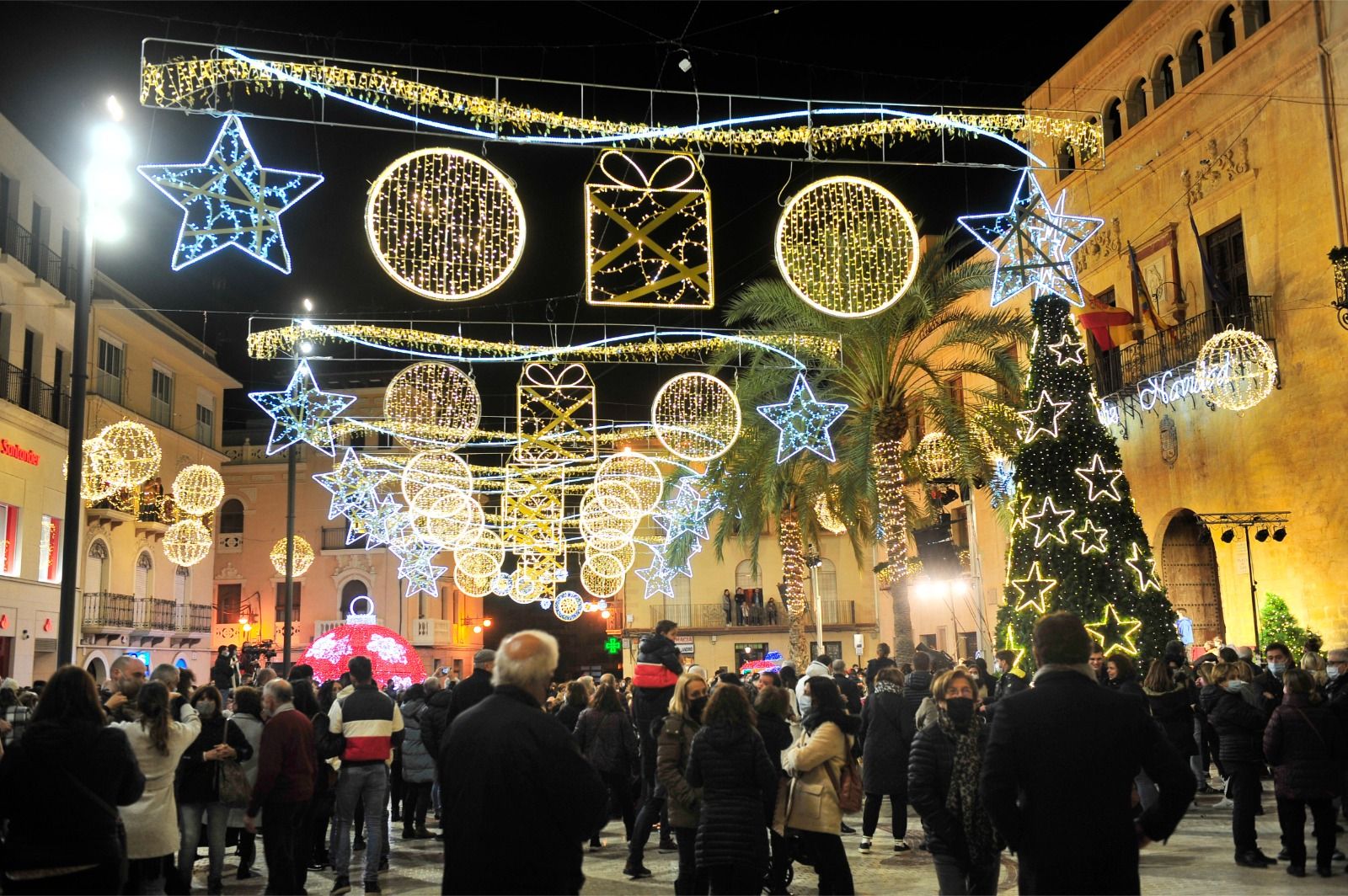 Así ha encendido Elche la Navidad