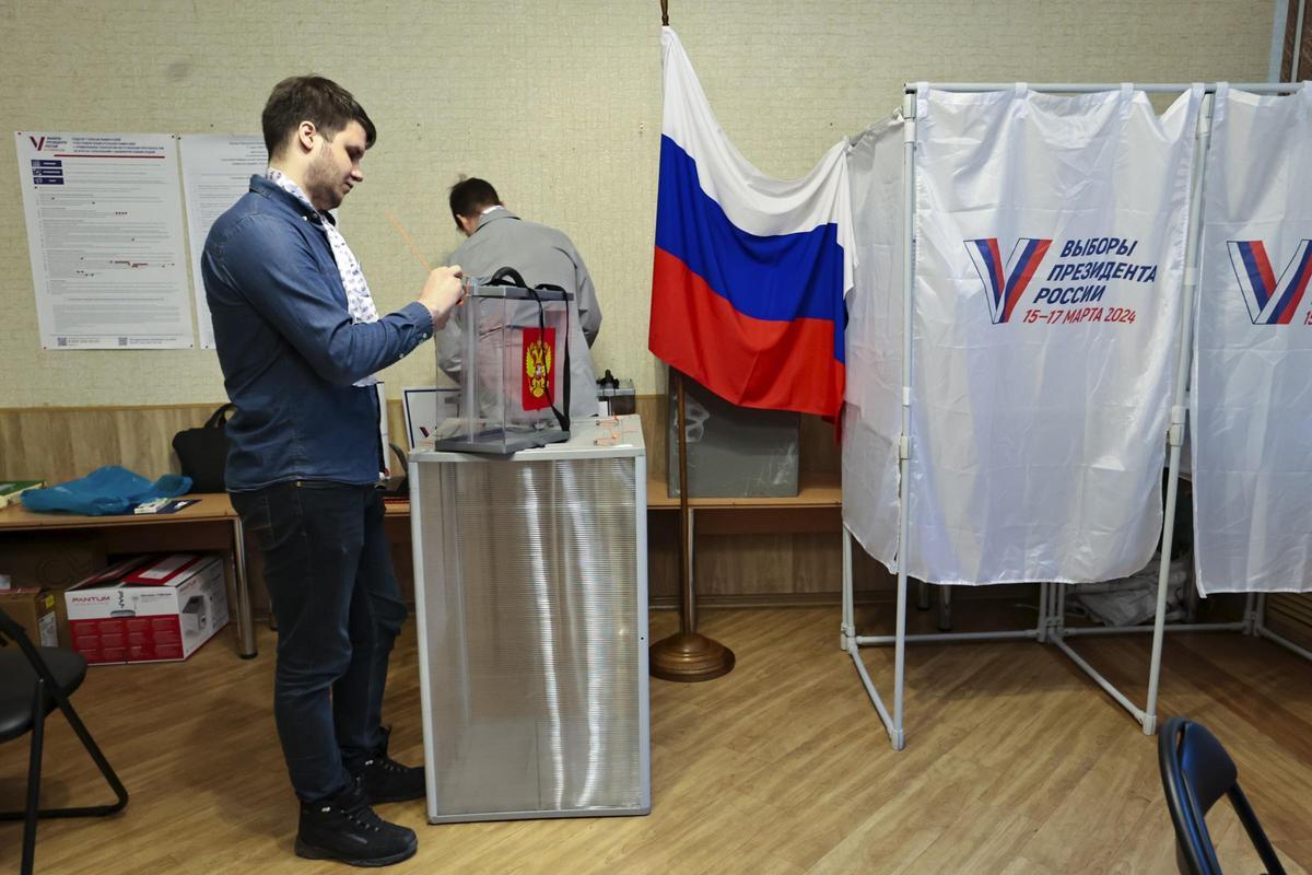 Primera jornada electoral de las elecciones presidenciales rusas