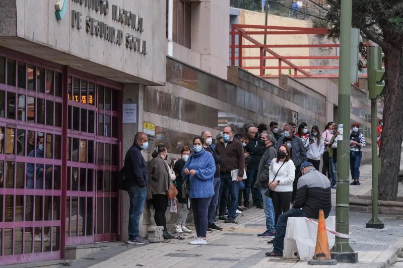 Colas en la Seguridad Social en Las Palmas de Gran Canaria